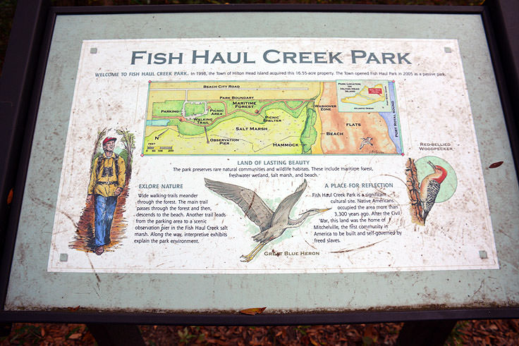 Fish Haul Creek Park in Hilton Head, SC