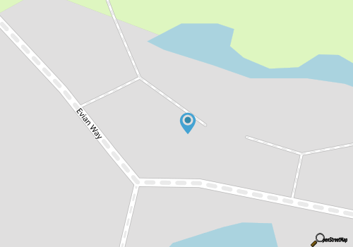 Dog friendly villa with shared pool, WiFi, private washer and dryer, and central AC map location