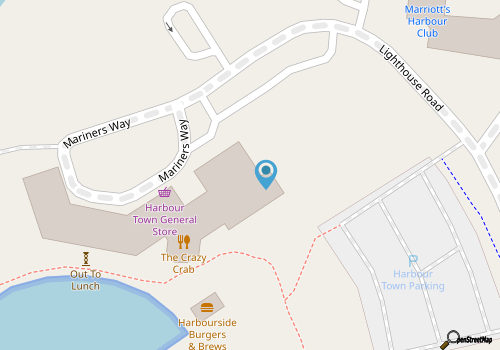2 Hour Beachcombing Dolphin Tour map location
