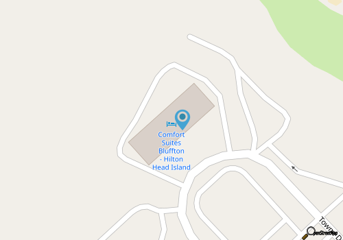 Comfort Suites Bluffton map location