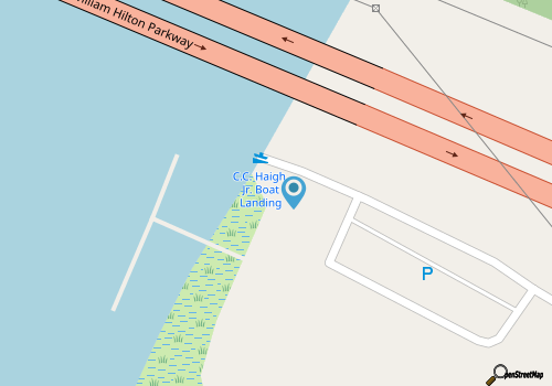 Inshore Fishing Hilton Head map location