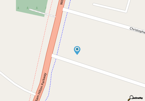 Spacious house by the beach with screened balcony & central AC map location