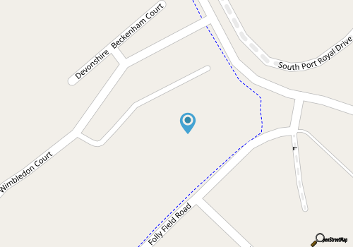 Second-floor condo with balcony, shared outdoor pool, central AC map location