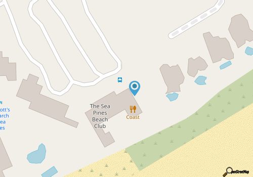 Surfboard Rentals map location