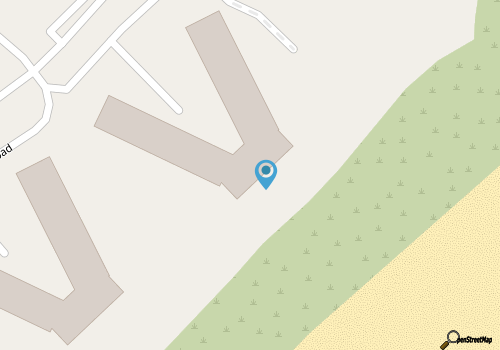 Beachfront escape with pools, hot tub, WiFi, washer/dryer, & central AC map location