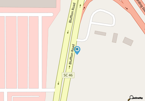 Holiday Inn Express & Suites Bluffton map location