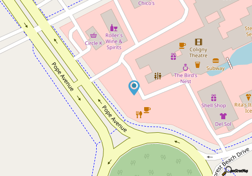 Coligny Food Tour map location