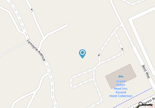 1st Floor Condo- Shared Pool, Close to Beach and Coligny Plaza map location