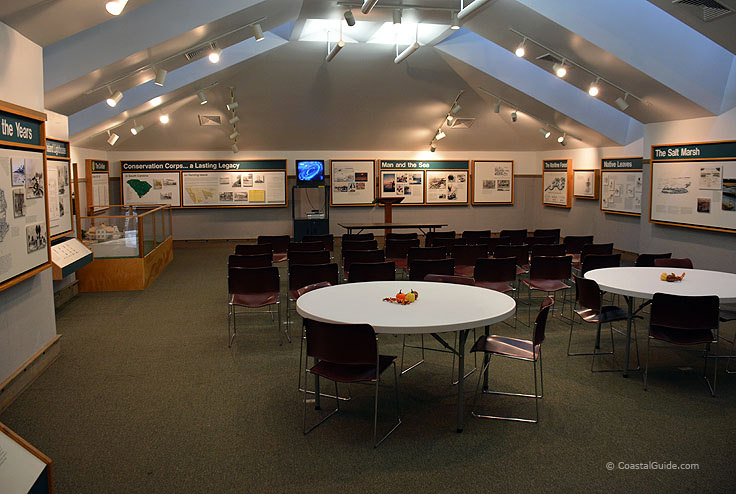 Hunting island State Park welcome center