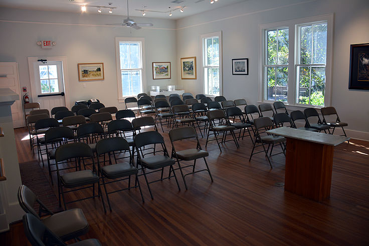 Lecture room at he Coastal Discovery Museum in Hilton Head, SC