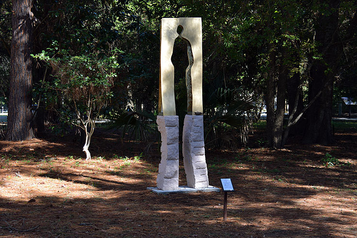 Sculpture at the Coastal Discovery Museum in Hilton Head, SC