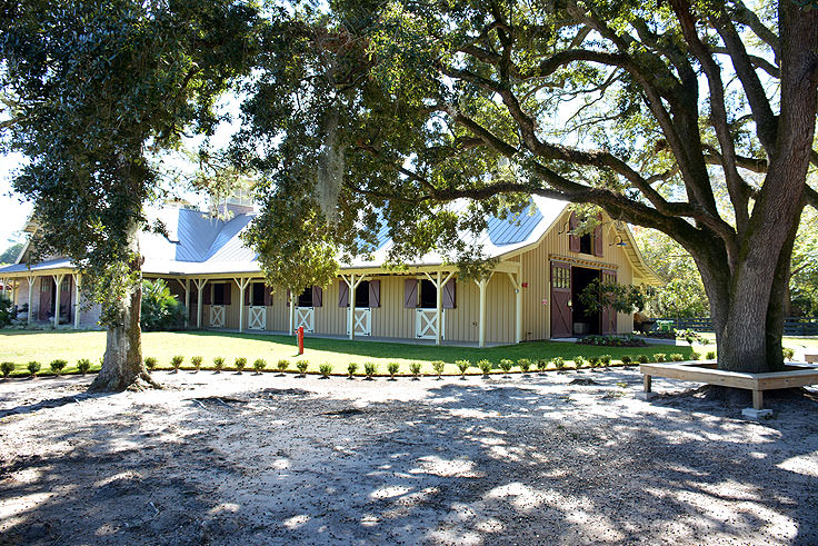 Stables at Lawton Stables in Hilton Head, SC