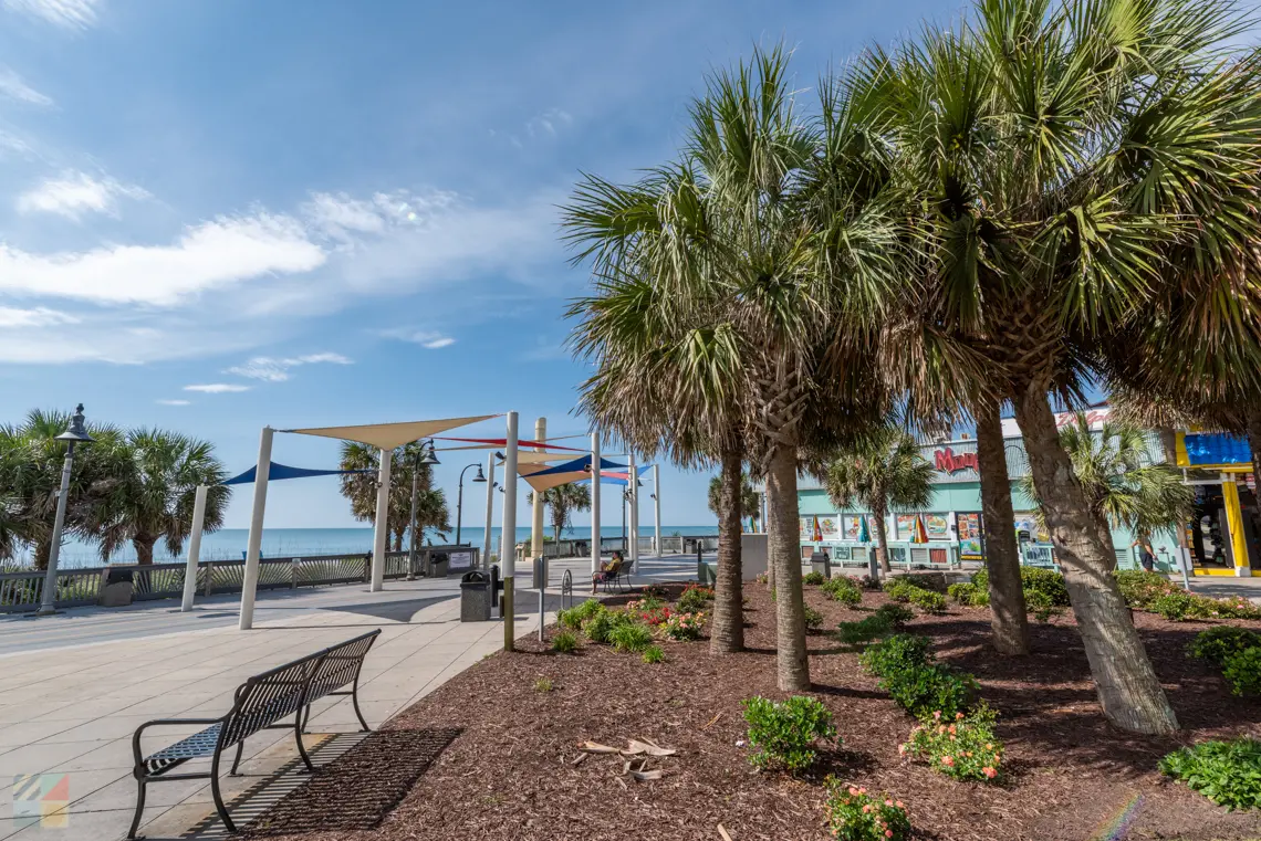 Boardwalk in Myrtle Beach SC