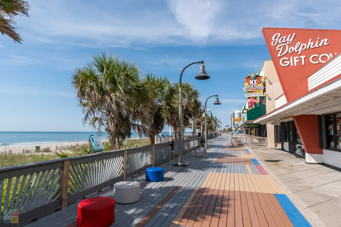 Boardwalk in Myrtle Beach SC