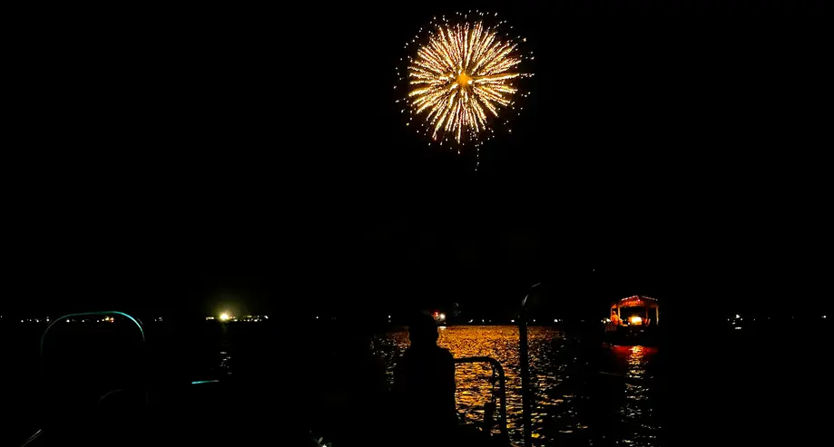 Fireworks Pontoon Experience