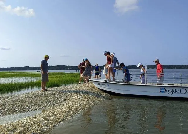 Women's Association of Hilton Head Vanishing Island Beachcombing Cruise