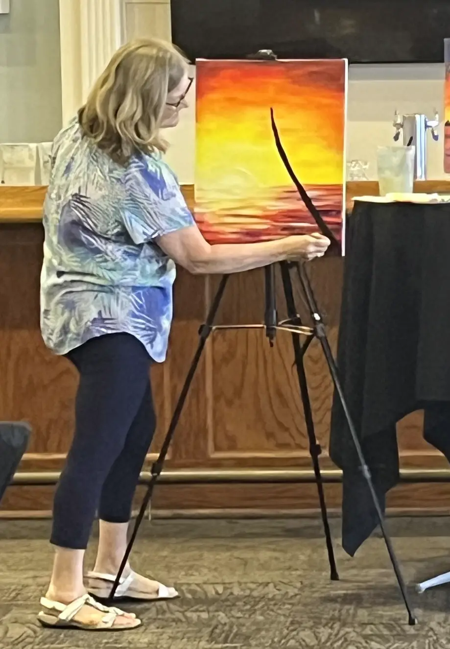 Canvas & Cabernet at Ocean View Lounge October