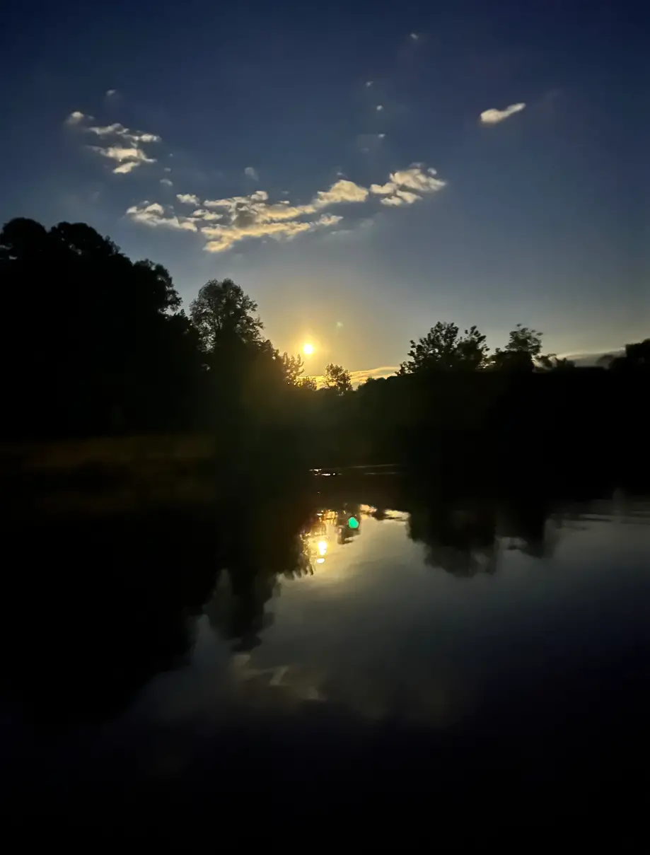 Full Moon Firelight Kayak Paddle