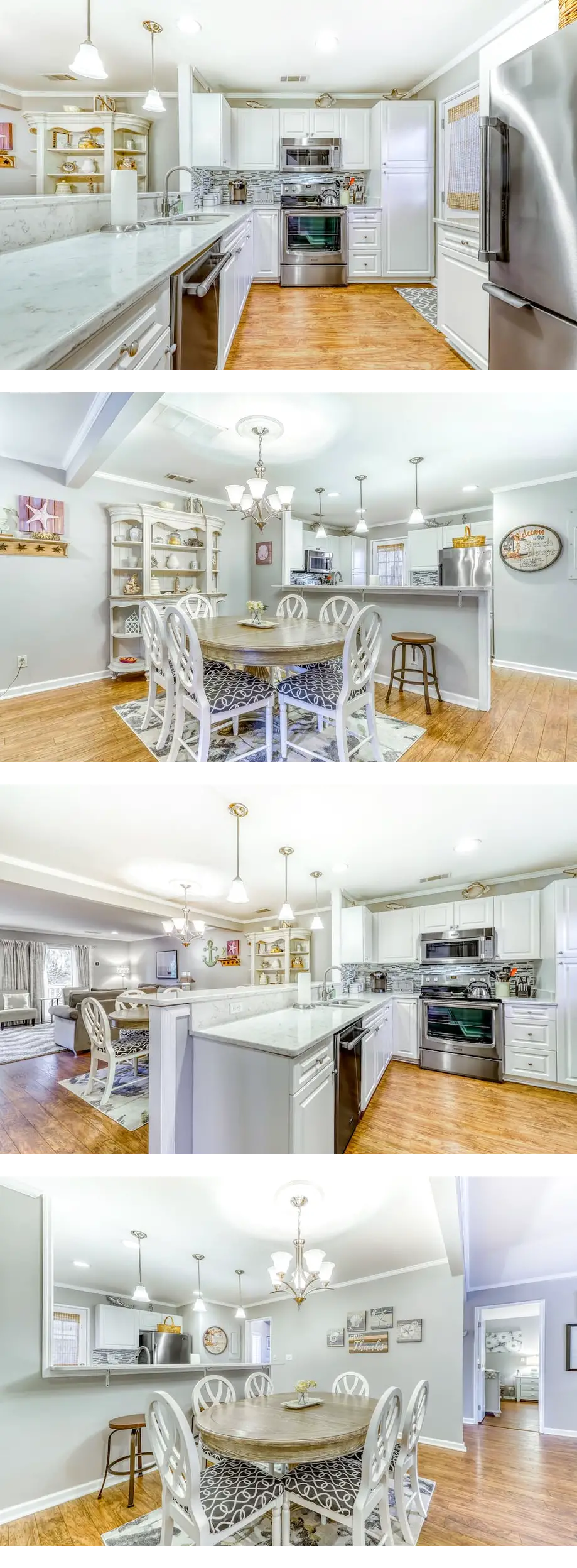 Golf-course-front condo with deck & 2 po...