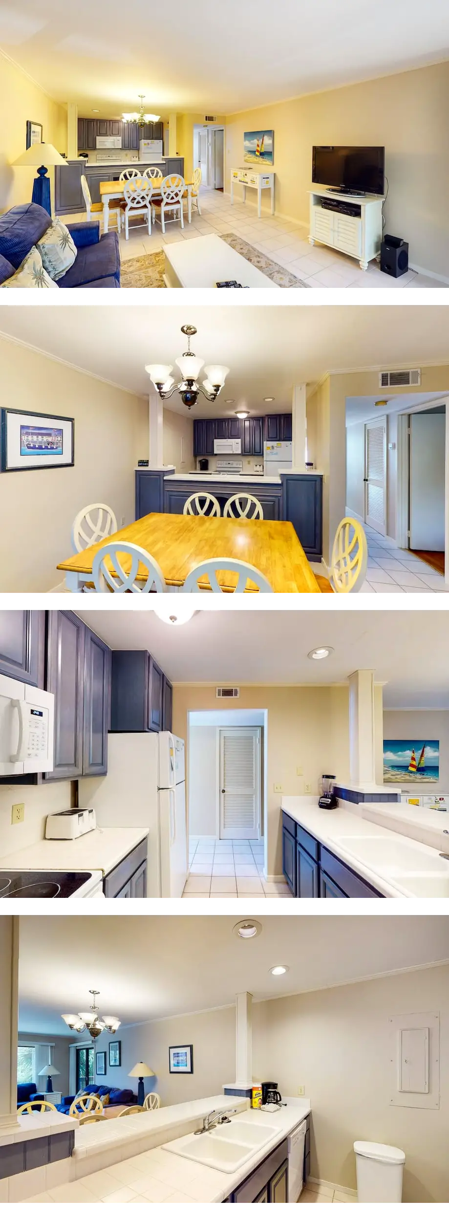Cute condo just steps from the beach & n...