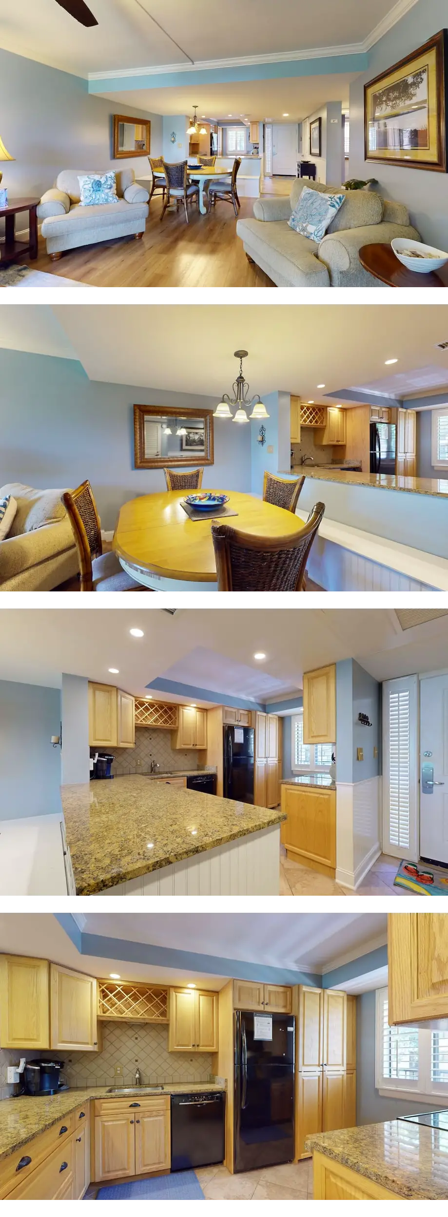 Oceanfront villa with WiFi, full kitchen...