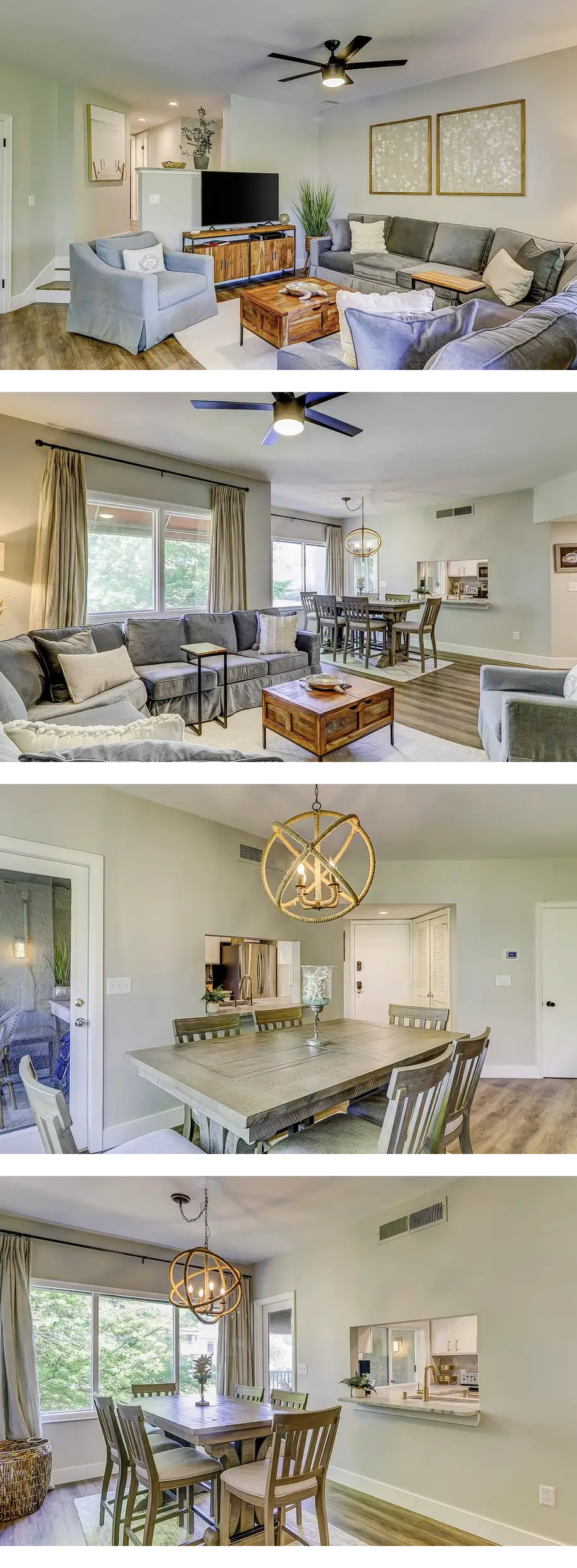 Lagoon-view condo with WiFi, central AC,...