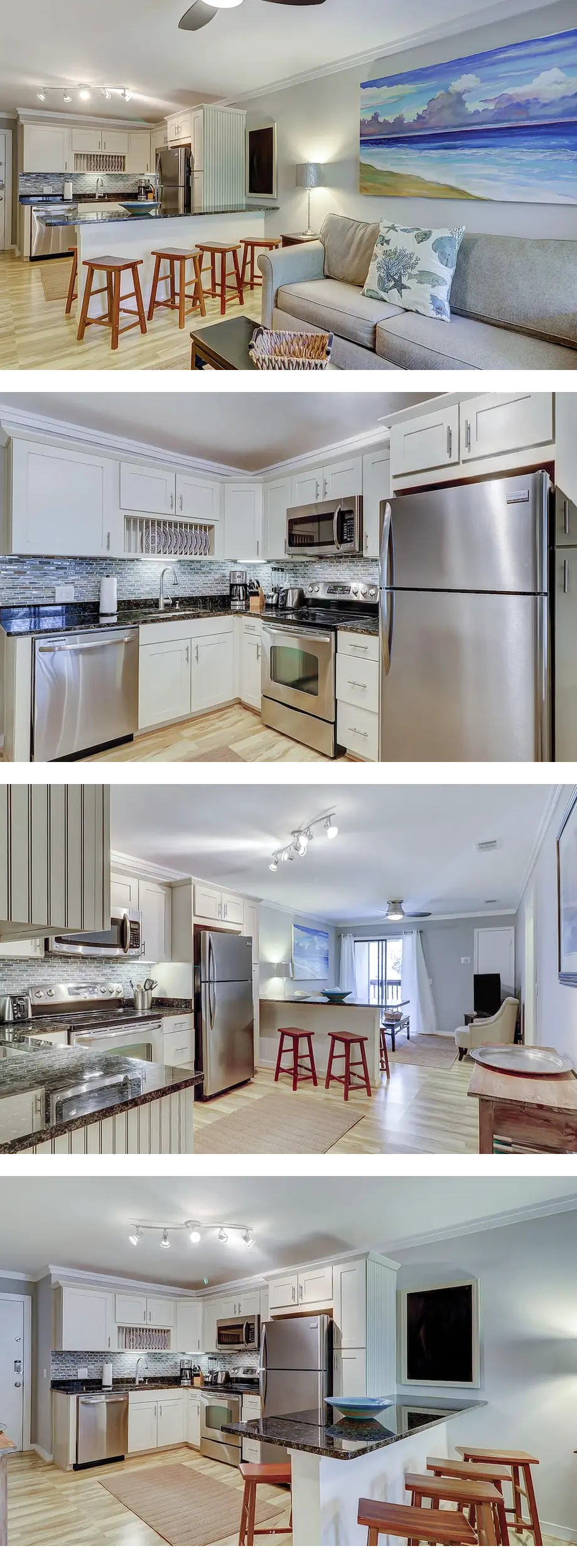 Third-floor condo with pool access, fast...
