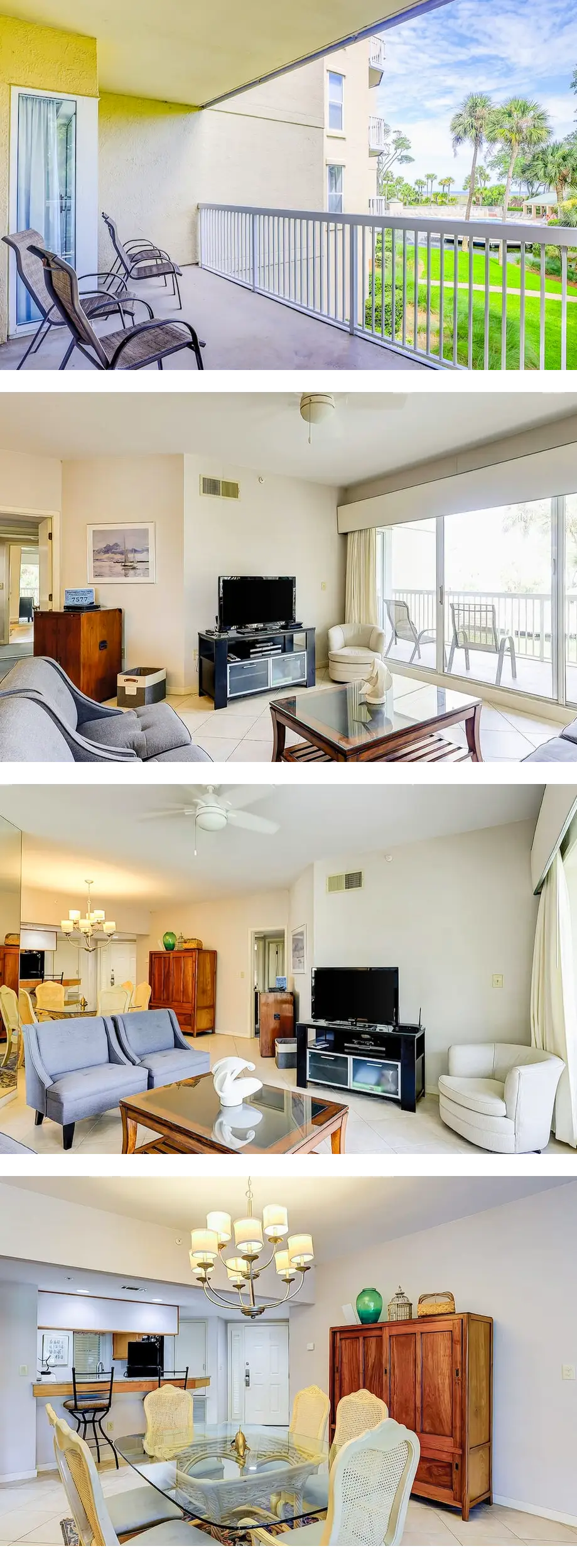 Bright, beachy condo with pools, hot tub...