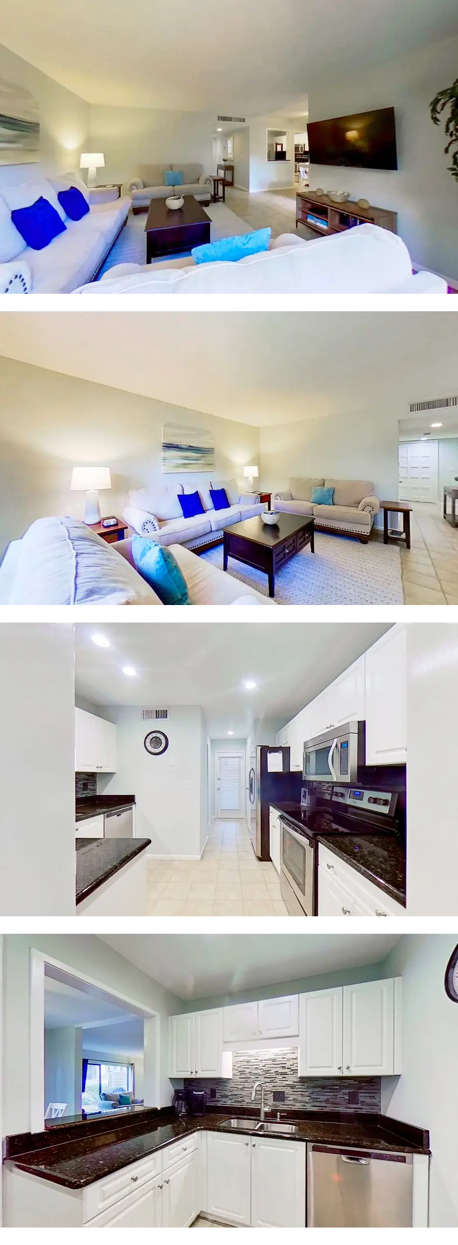Three-level condo with outdoor pool, pat...