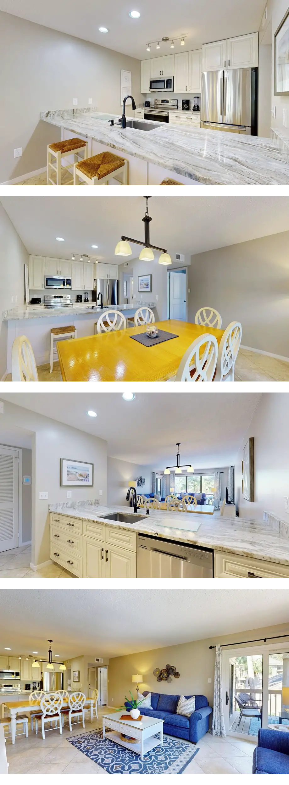 Recently updated, steps to the beach and...