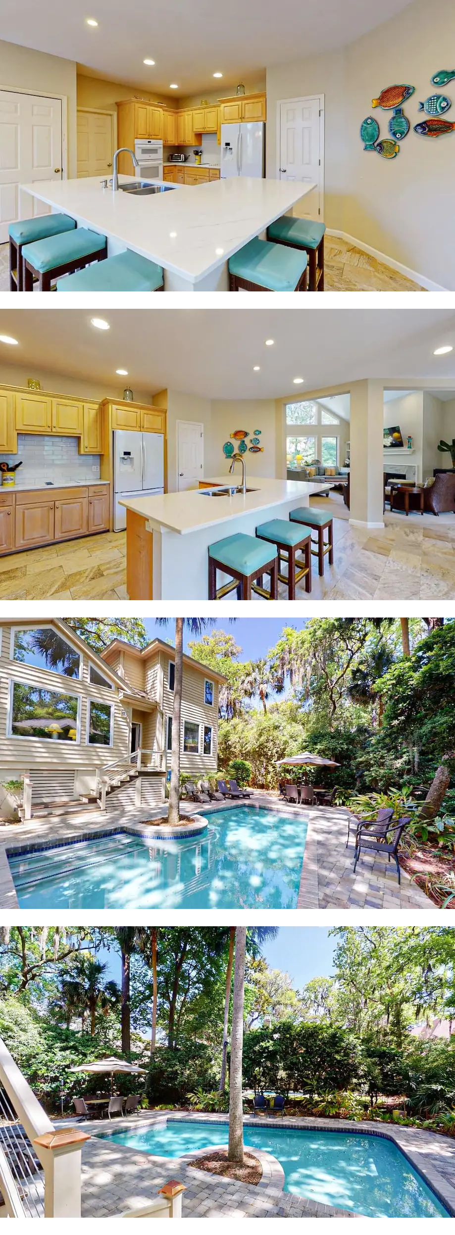 Private pool, spacious open floor, and m...