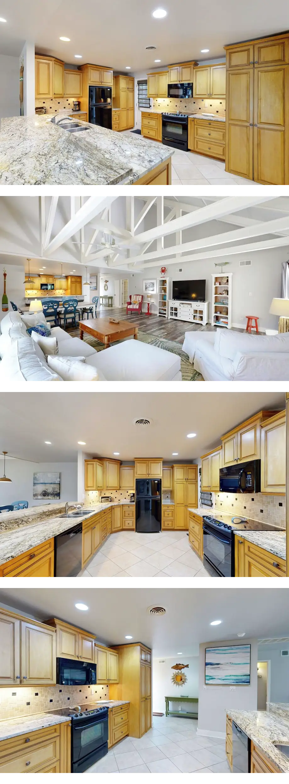 Well Updated with Beach Contemporary Dec...