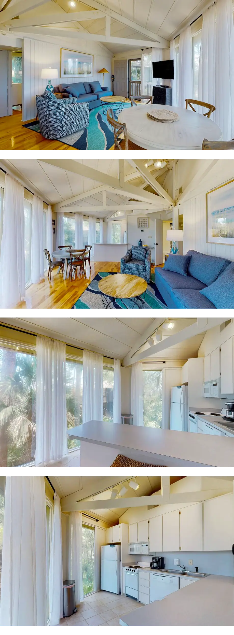 Adorable ocean side villa with large win...
