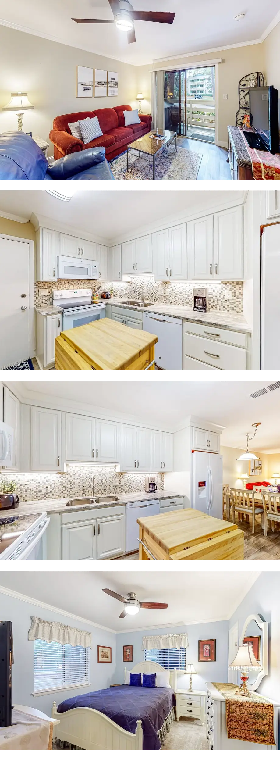 Coastal condo with balcony, washer/dryer...