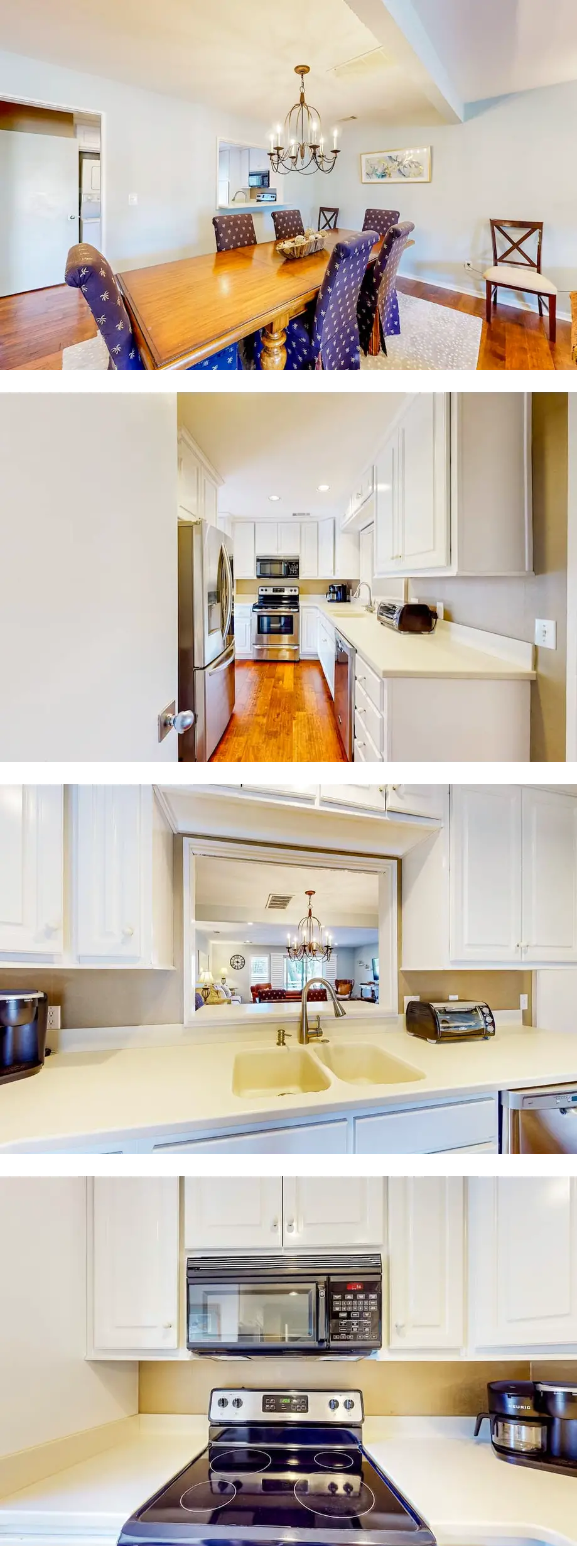 Two-story, golf-course-front villa with ...