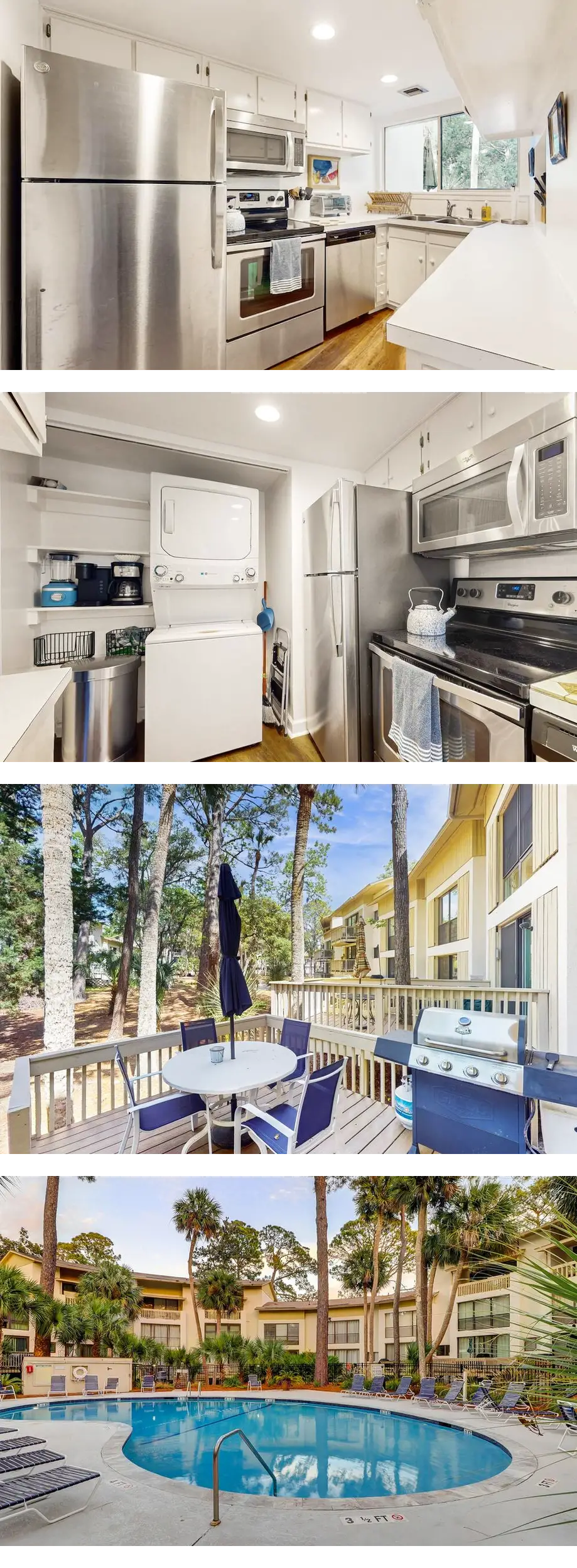 Perfect condo across street from beach access with outdoor pool & grill