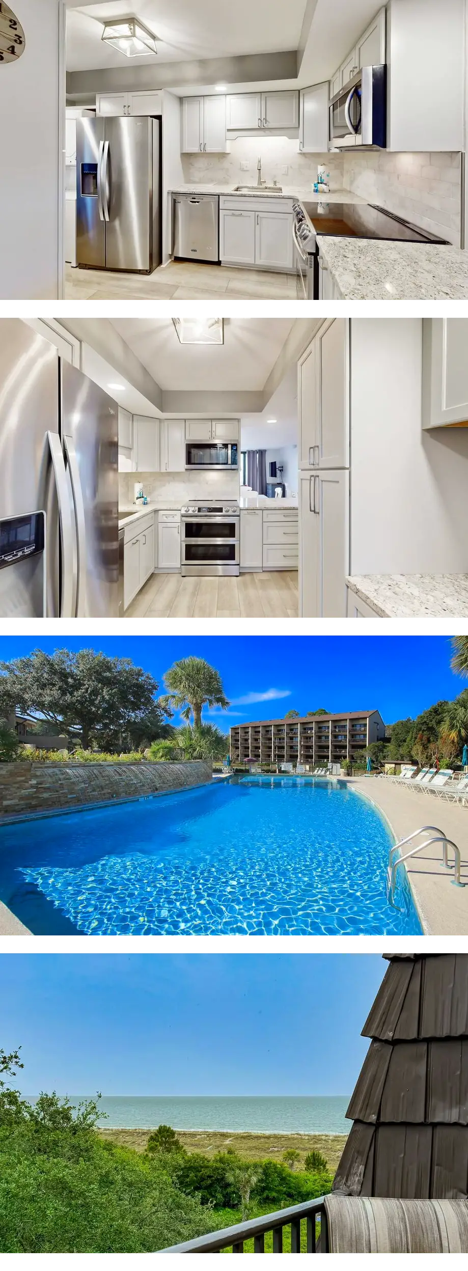 Coastal condo with ocean views, pools, t...