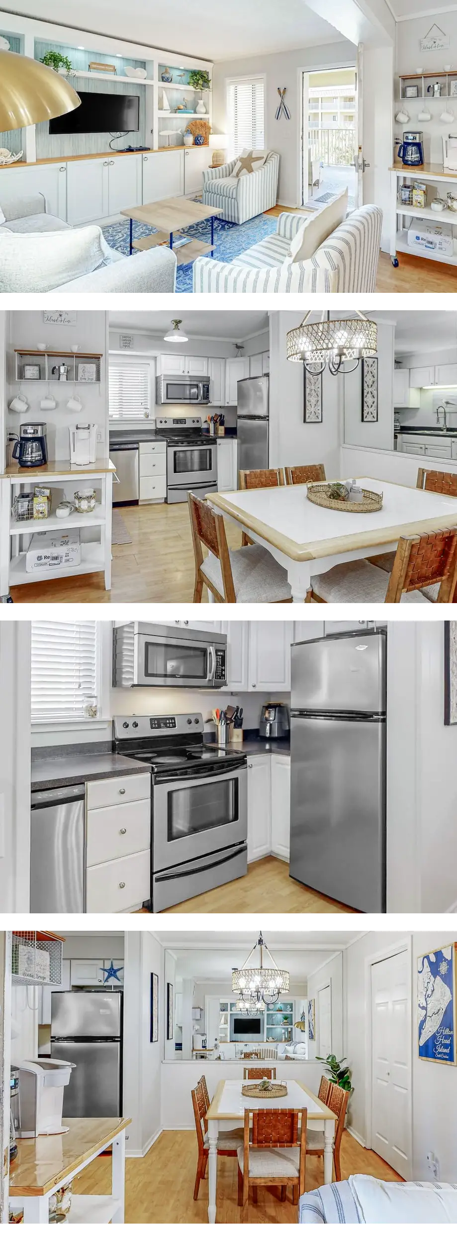 Coastal chic condo- Pools, Tennis Court,...