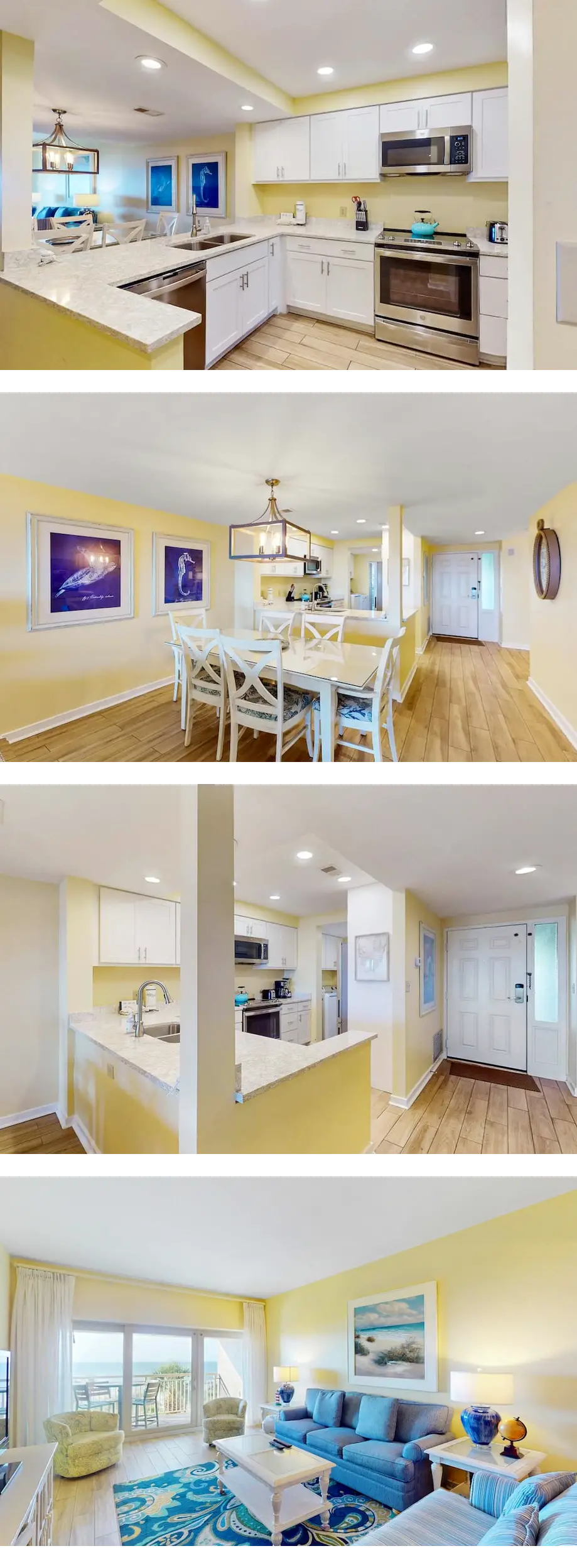 Ocean view condo with shared pool steps ...