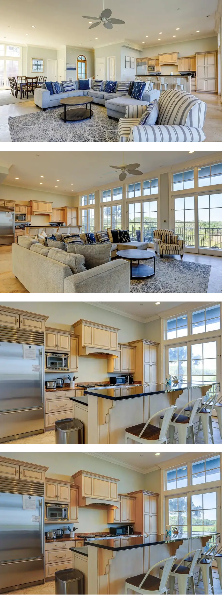 Ocean and Marsh View Home with private p...