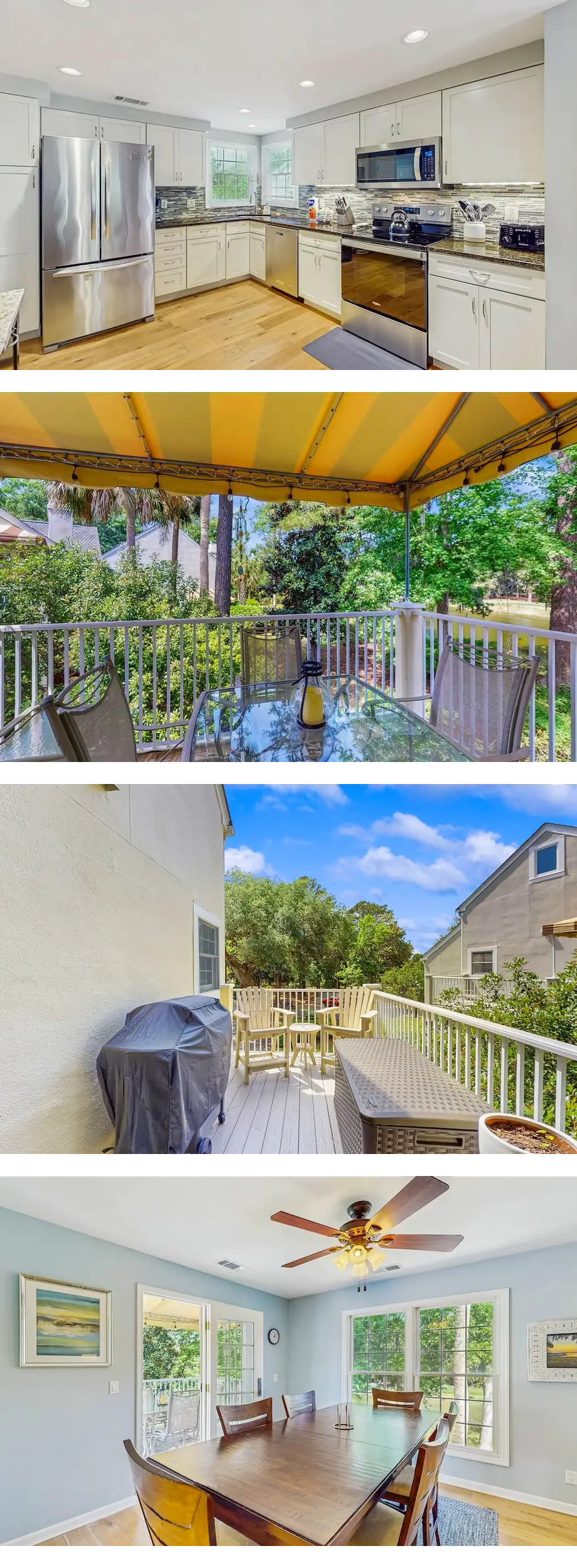 Golf course view condo near walking trai...