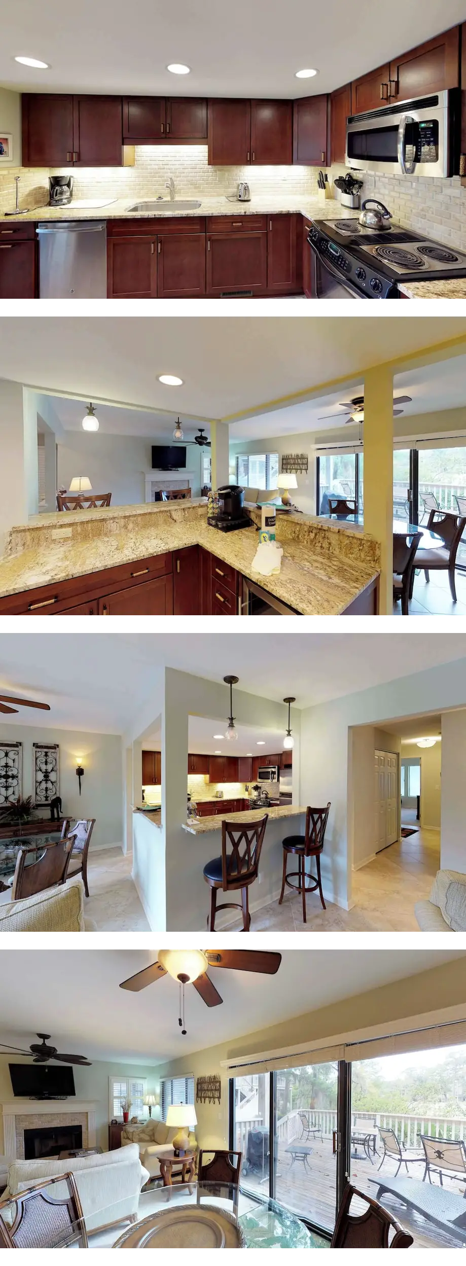 Lagoon-View Condo with Private Deck, Sha...