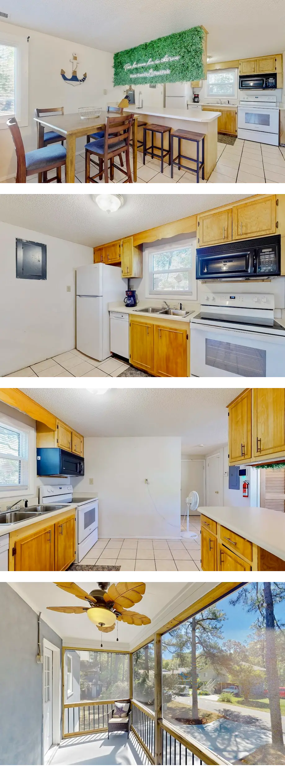 Spacious house by the beach with screene...