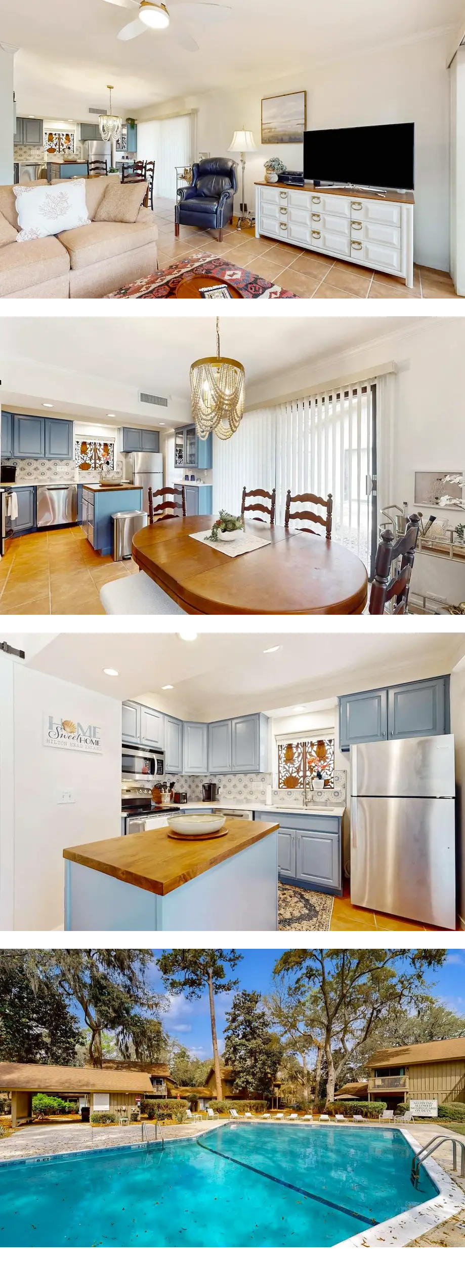 Pool-view condo near beach with non-heat...