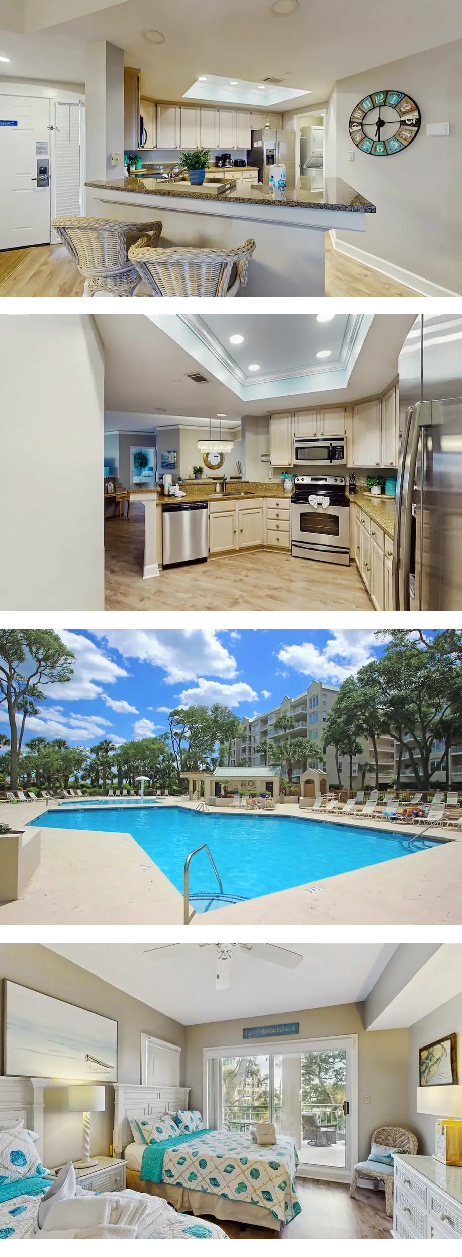 Spacious updated oceanfront condo with s...