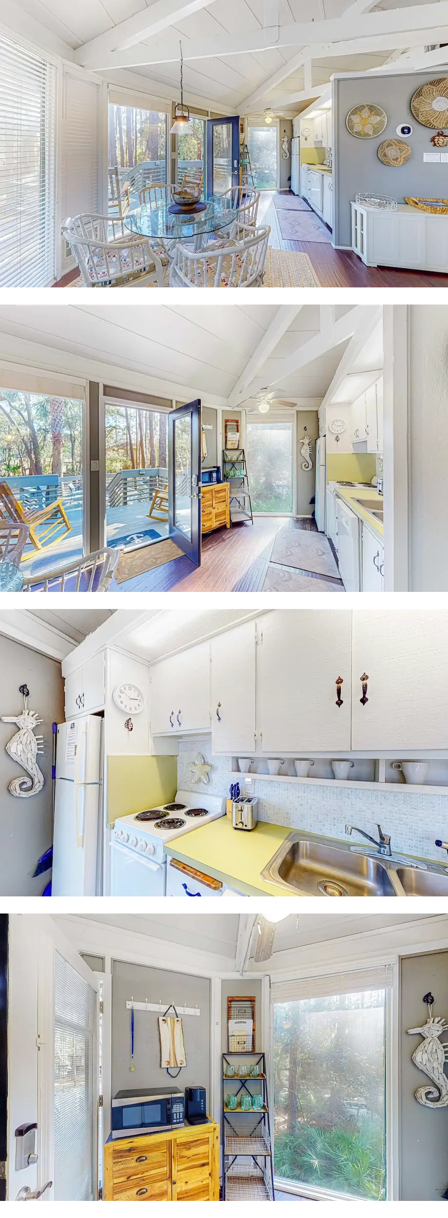 Lofted villa with private deck, streamin...