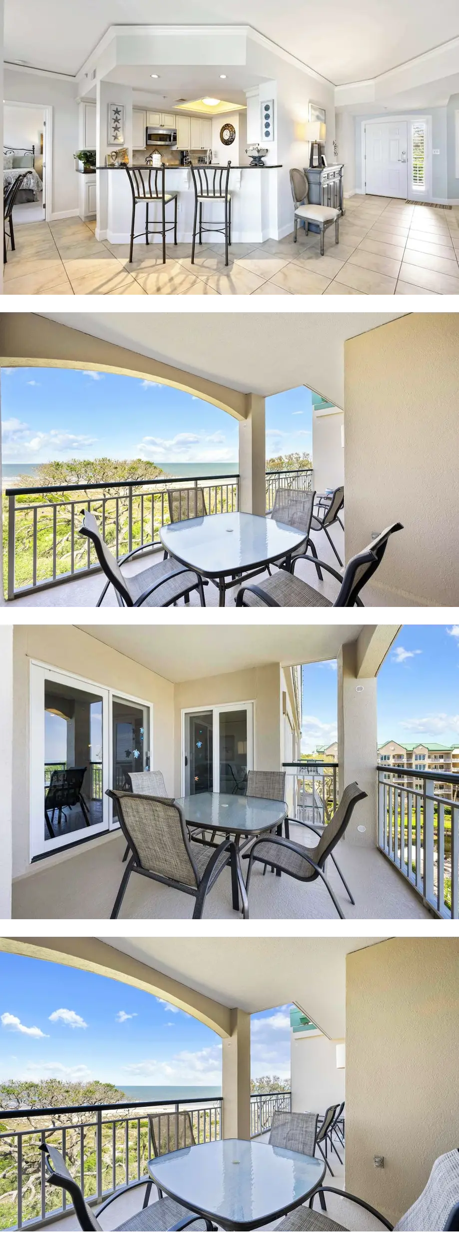 Stunning beach condo with two ocean-view...