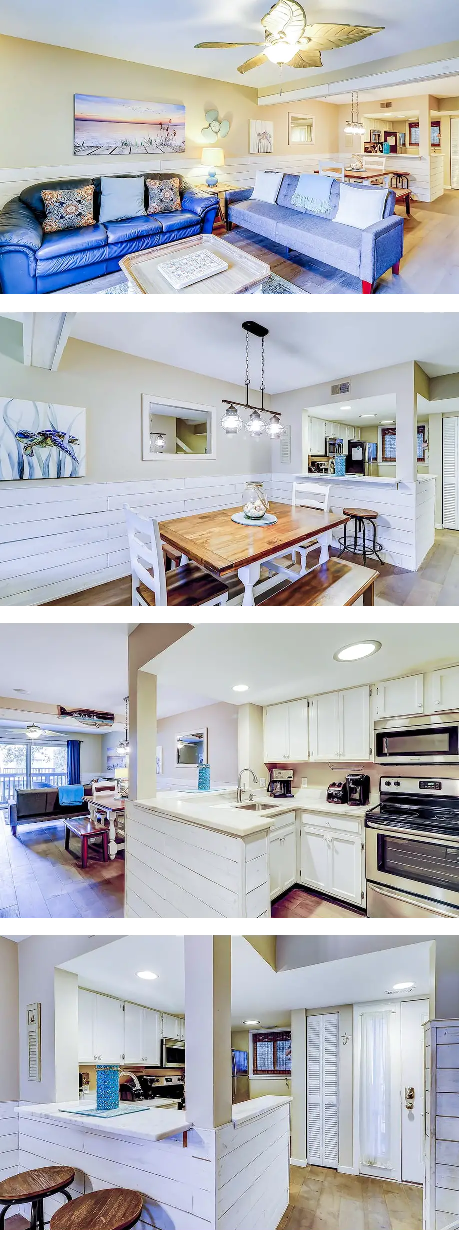 2bd 2ba Villa  pool, balcony &short walk...