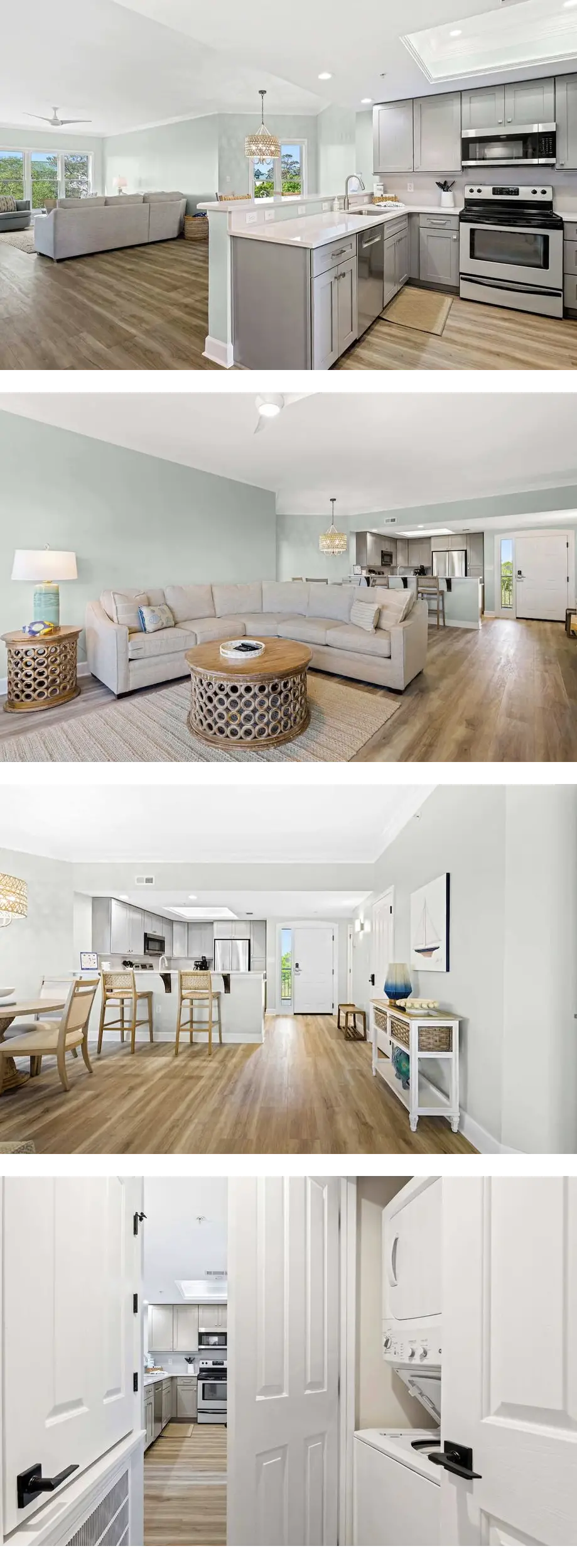 Coastal condo on the beach with panorami...