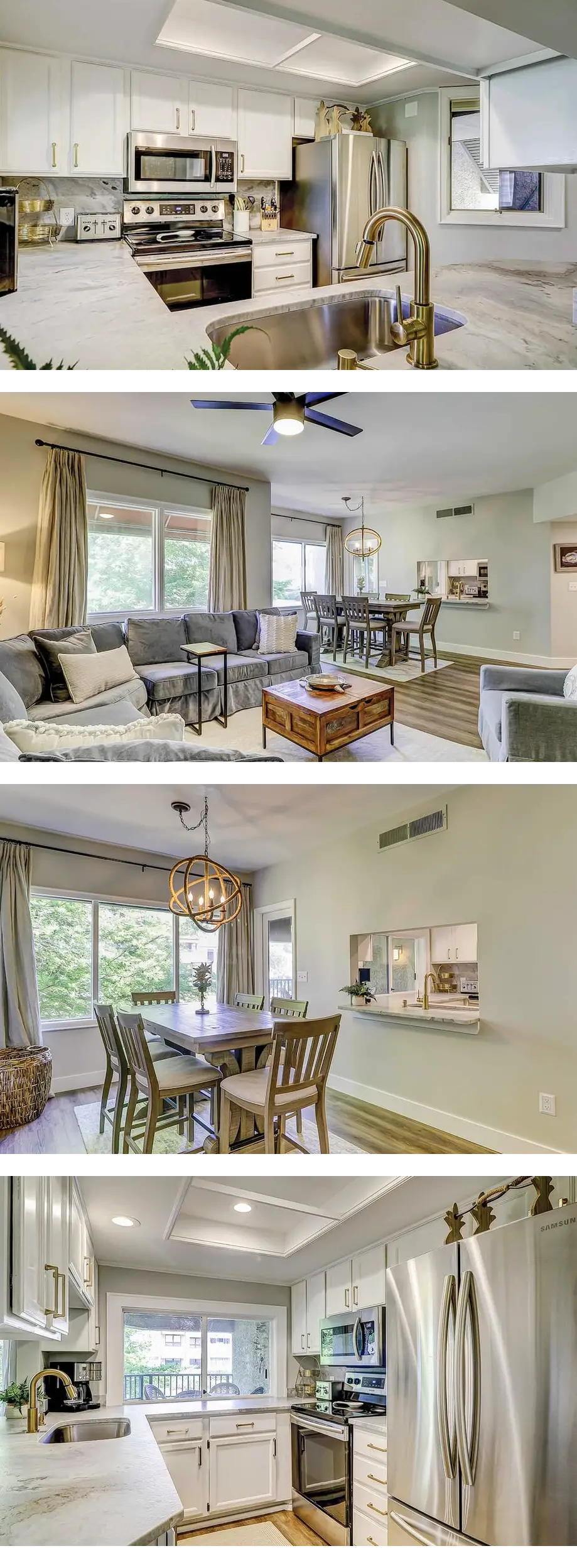 Lagoon view condo with WiFi, central AC,...